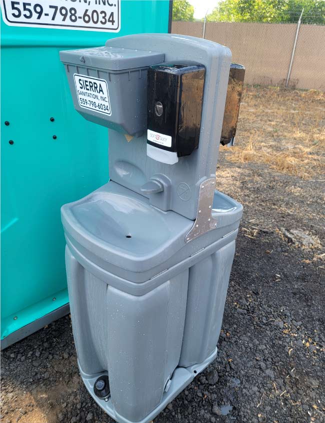 Portable Handwash Stations by portable sanitation experts serving Visalia