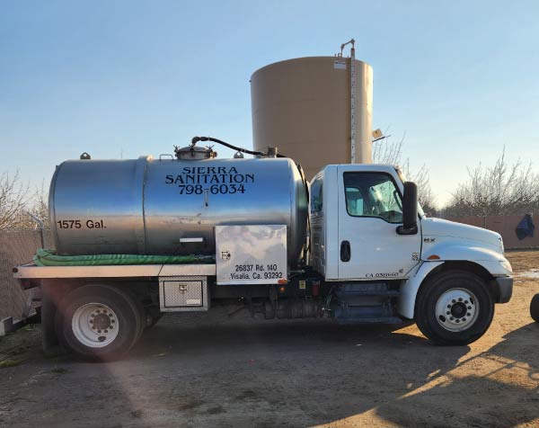 VISALIA company to pump septic tank