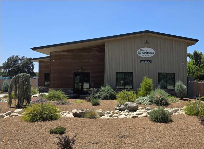 sierra sanitation porta potty rental provider office in visalia, ca